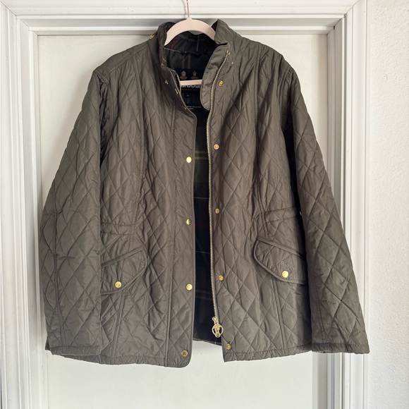 Barbour Millfire Hooded Quilted Jacket - Picture 5 of 16